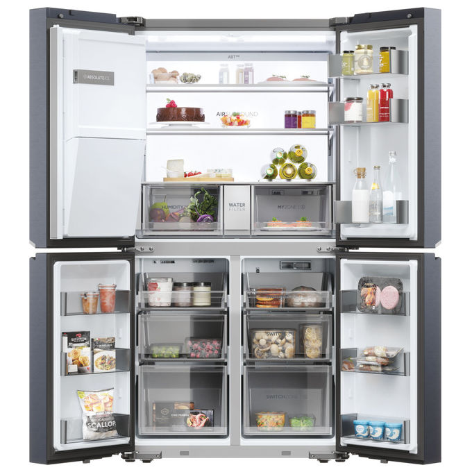Haier HCR7918EIMB Frigorifero Cube 90 Serie 7 Libera Installazione 601 L Noir