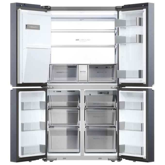 Haier HCR7918EIMB Frigorifero Cube 90 Serie 7 Libera Installazione 601 L Noir