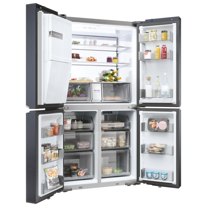 Haier HCR7918EIMB Frigorifero Cube 90 Serie 7 Libera Installazione 601 L Noir