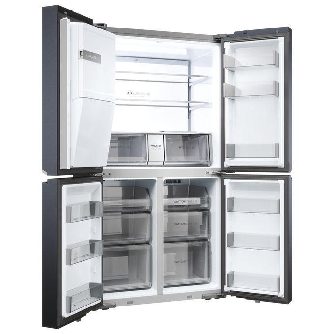 Haier HCR7918EIMB Frigorifero Cube 90 Serie 7 Libera Installazione 601 L Noir