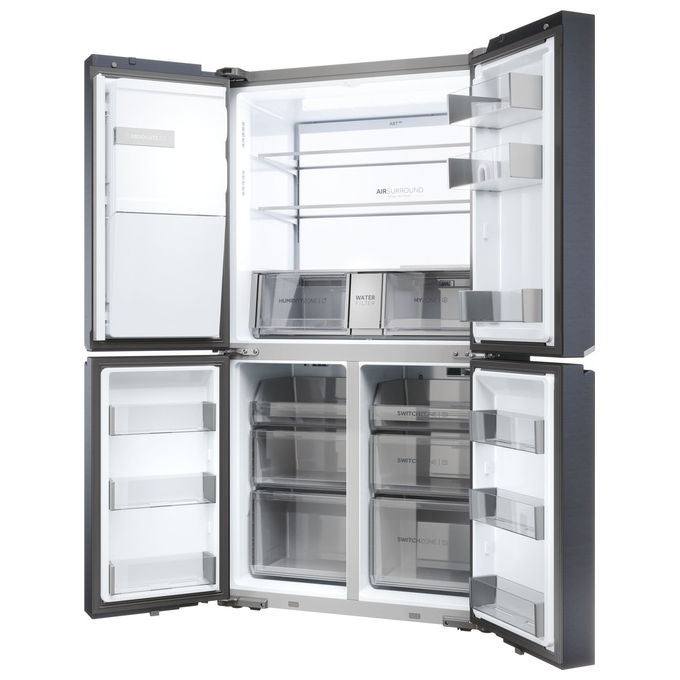 Haier HCR7918EIMB Frigorifero Cube 90 Serie 7 Libera Installazione 601 L Noir
