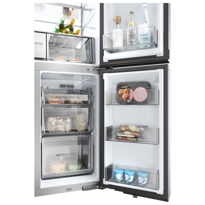 Haier HCR7918EIMB Frigorifero Cube 90 Serie 7 Libera Installazione 601 L Noir