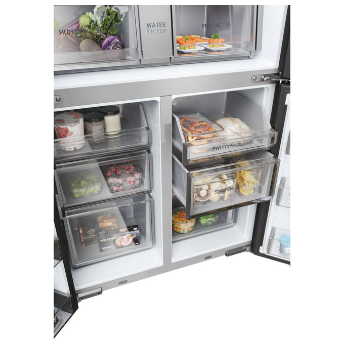 Haier HCR7918EIMB Frigorifero Cube 90 Serie 7 Libera Installazione 601 L Noir