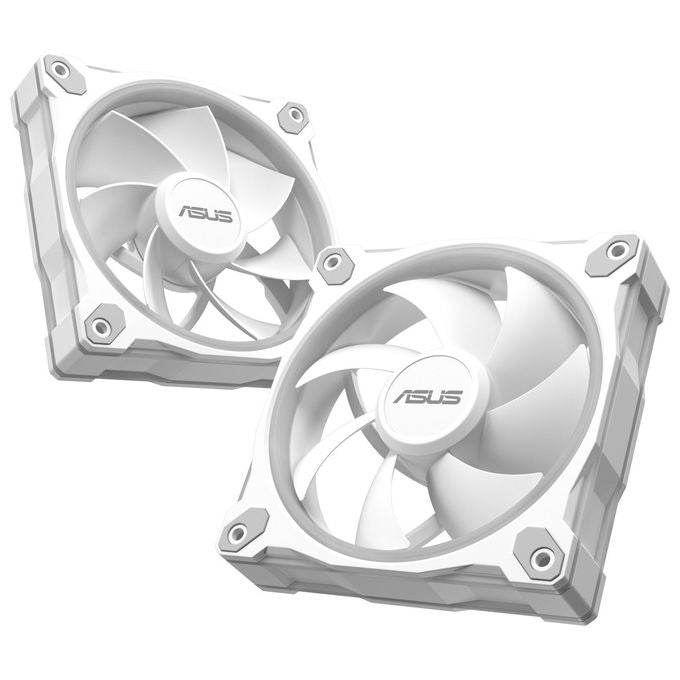 ASUS Prime MR120 Ventola ARGB Bianca 12 cm 3 in 1 per Case Computer
