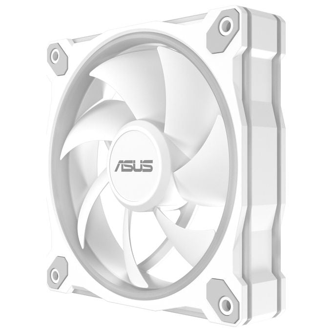 ASUS Prime MR120 Ventola ARGB Bianca 12 cm 3 in 1 per Case Computer