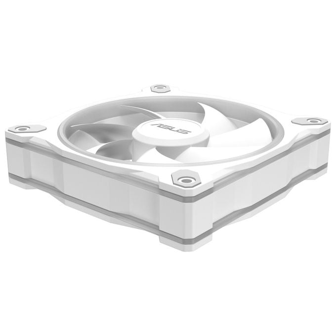 ASUS Prime MR120 Ventola ARGB Bianca 12 cm 3 in 1 per Case Computer