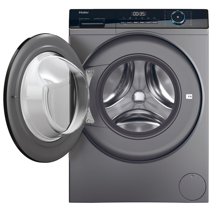 Haier HWD80-B14939S8-S I-Pro Serie 3 Lavasciuga Libera Installazione 8-5 Kg 1400 rpm Classe A Vapore ABT (85x60x62 cm) colore Antracite