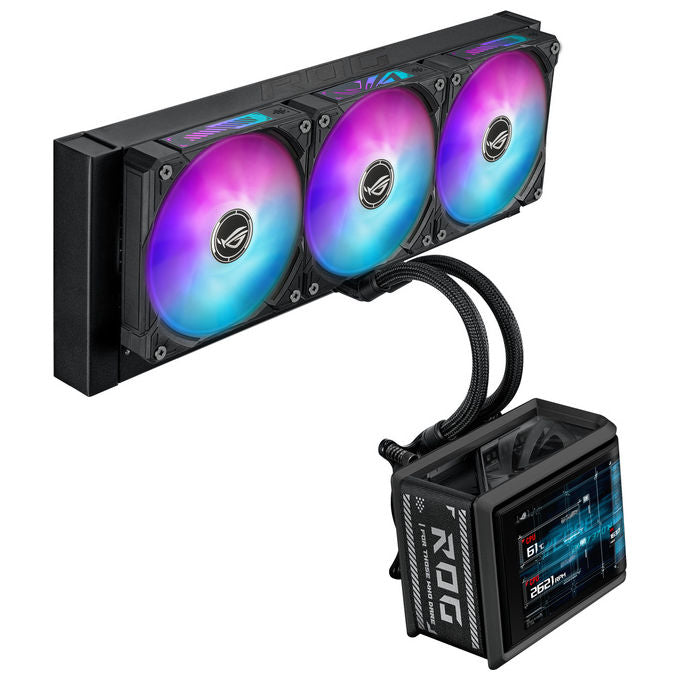 ASUS ROG Ryuo IV SLC 360 ARGB Processore Raffreddatore a Liquido Nero