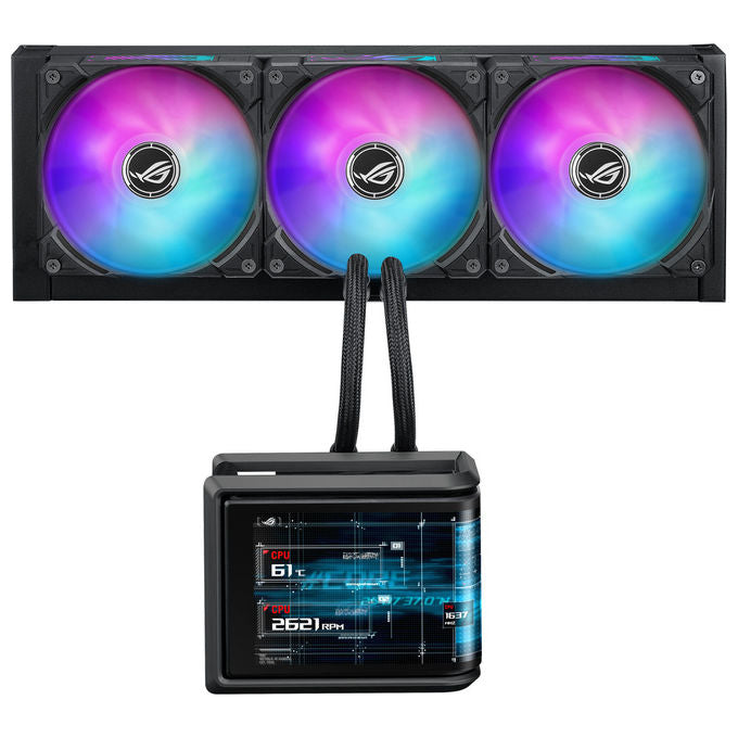 ASUS ROG Ryuo IV SLC 360 ARGB Processore Raffreddatore a Liquido Nero