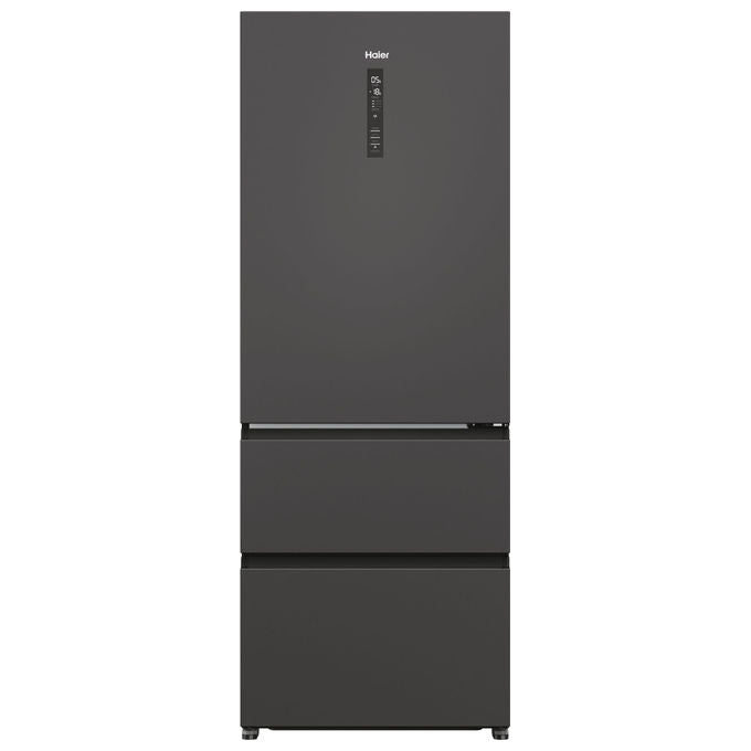 Haier HTR5719ENPT Frigorifero Combinato 528 L No Frost Classe E 190 cm Nero