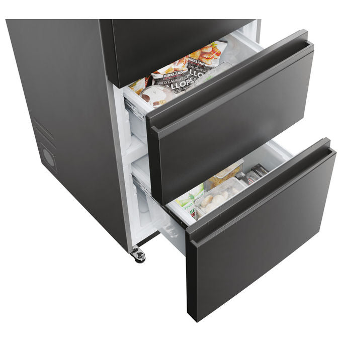 Haier HTR5719ENPT Frigorifero Combinato 528 L No Frost Classe E 190 cm Nero