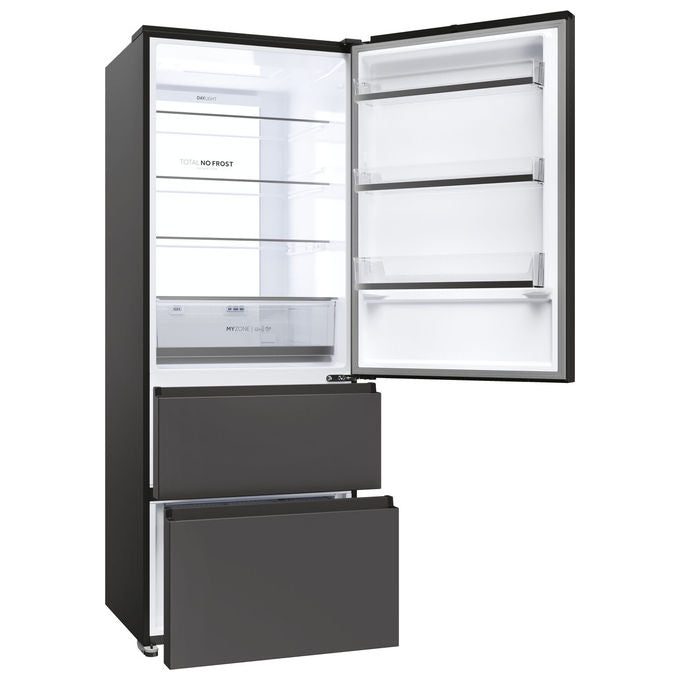 Haier HTR5719ENPT Frigorifero Combinato 528 L No Frost Classe E 190 cm Nero