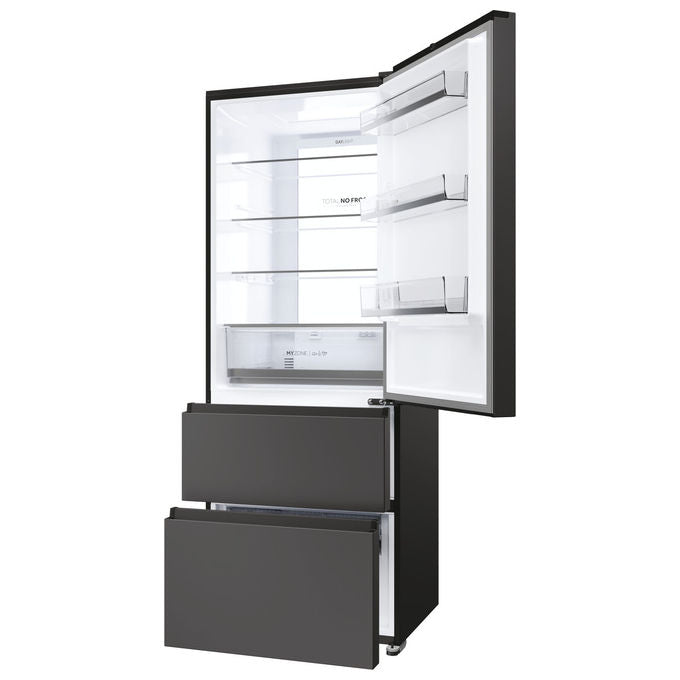 Haier HTR5719ENPT Frigorifero Combinato 528 L No Frost Classe E 190 cm Nero