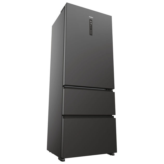 Haier HTR5719ENPT Frigorifero Combinato 528 L No Frost Classe E 190 cm Nero