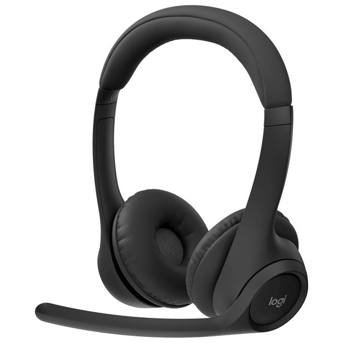 Logitech Zone 305 Cuffie con Microfono Wireless Nero Audio Certificato