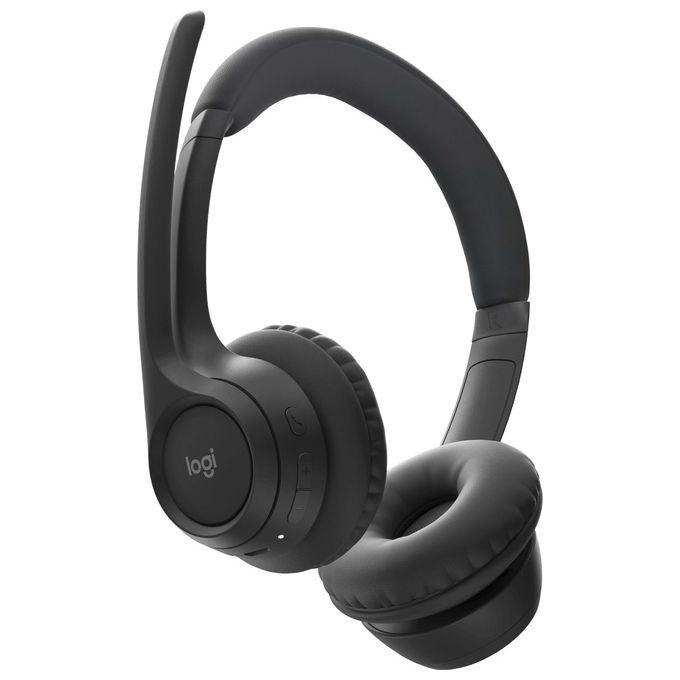 Logitech Zone 305 Cuffie con Microfono Wireless Nero Audio Certificato