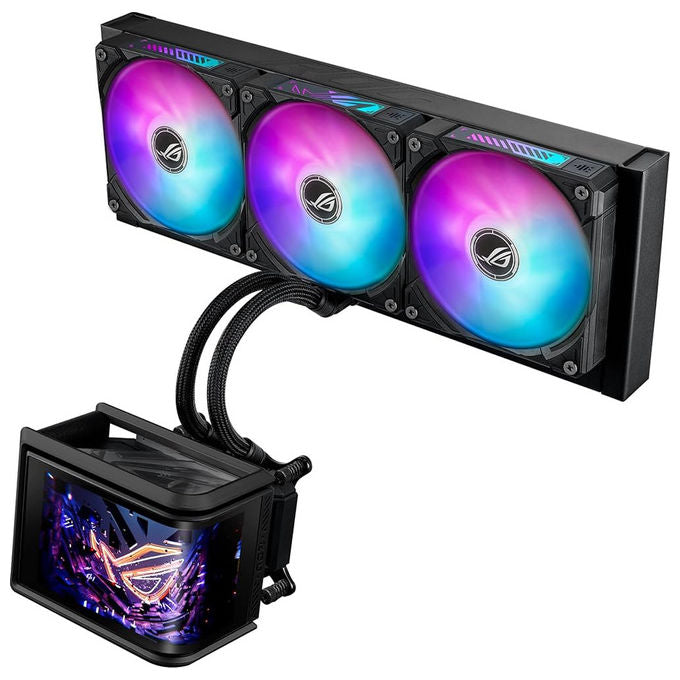 Asus, Rog Ryuo IV SLC 360 ARGB, Raffreddamento a liquido AIO, Bianco
