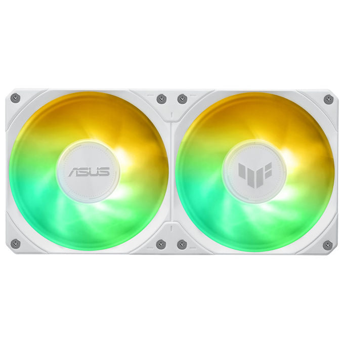 Asus, TUF Gaming LC III 240 ARGB WHT, Raffreddatore a Liquido AIO, 240mm, Bianco