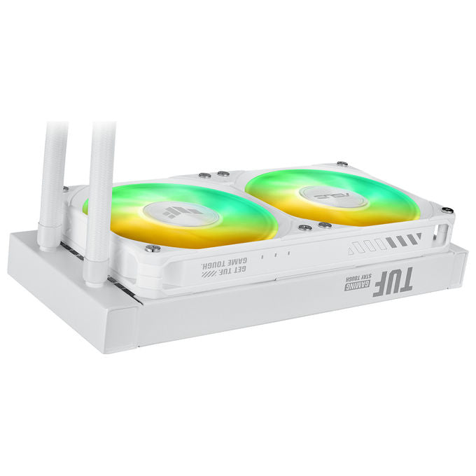 Asus, TUF Gaming LC III 240 ARGB WHT, Raffreddatore a Liquido AIO, 240mm, Bianco
