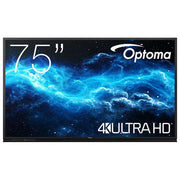 Optoma Creative Touch 75 Serie 3, Monitor Interattivo, 75 pollici, Android 14, WiFi 6
