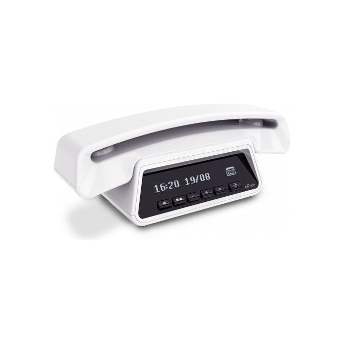 Alcatel ATL1428124 ePure Premium Telefono Cordless DECT Segreteria Vivavoce Blocco Chiamate 100 Contatti colore Bianco