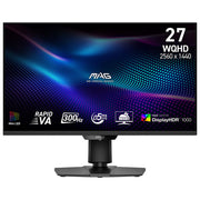 MSI 9S6-3CF09H-001 MAG 274QPF X30MV Monitor Gaming 27'' WQHD 2560x1440 Rapid VA Mini LED 300Hz 0,5ms DisplayHDR 1000 HDMI 2.1 DP 1.4a colore Nero
