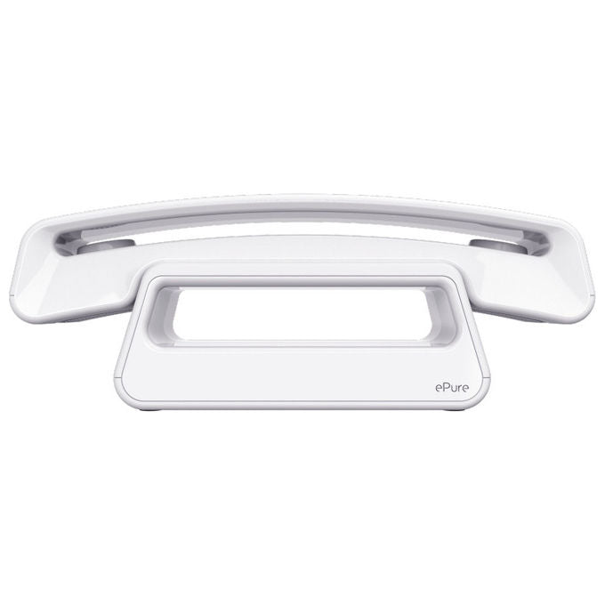 Alcatel ATL1428162 ePure 3 Iconic Telefono Cordless DECT Vivavoce Identificatore di Chiamata Rubrica 100 Contatti colore Bianco