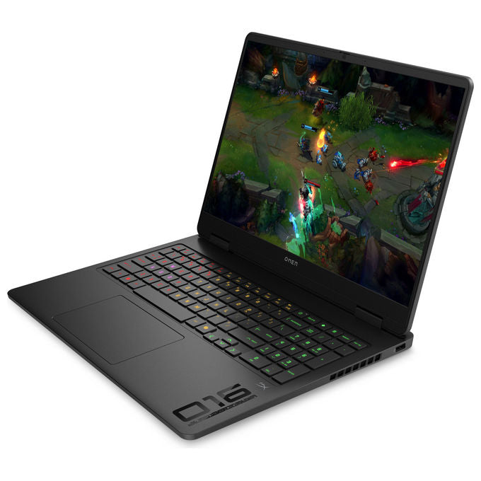HP 16-an0011nl Omen Slim Gaming Laptop Intel Core Ultra 7 RTX 5060 24GB RAM WQXGA 16 pollici colore Nero