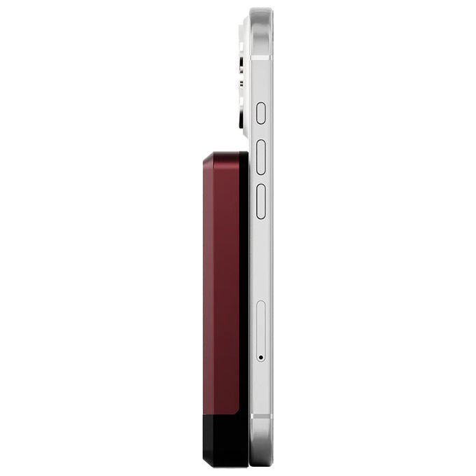 Cygnett, Power Bank MagSlim 10000 mAh, Ricarica Wireless, Ciliegia