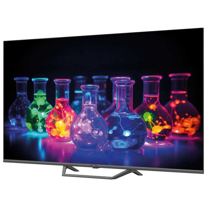 Haier, Smart TV 32'' QLED Full HD, Nero, Google TV, Wi-Fi