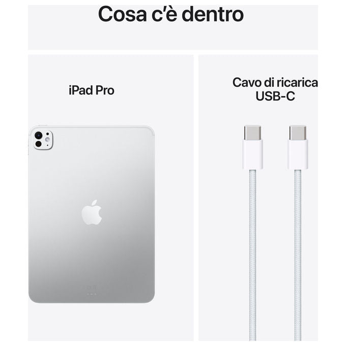 Apple, iPad Pro 11'' Wi-Fi, 1TB, Display Ultra Retina XDR, Argento