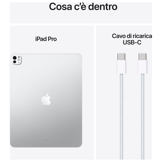 Apple iPad Pro 13'' 1 TB Wi-Fi Display Nanotexture Argento