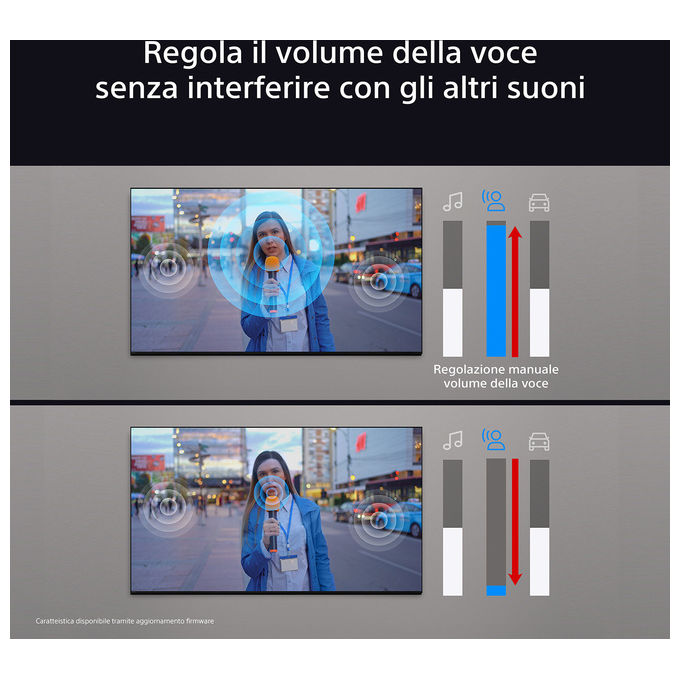 Sony Bravia 9 TV QLED Mini LED 85 Pollici 4K HDR Google Smart TV