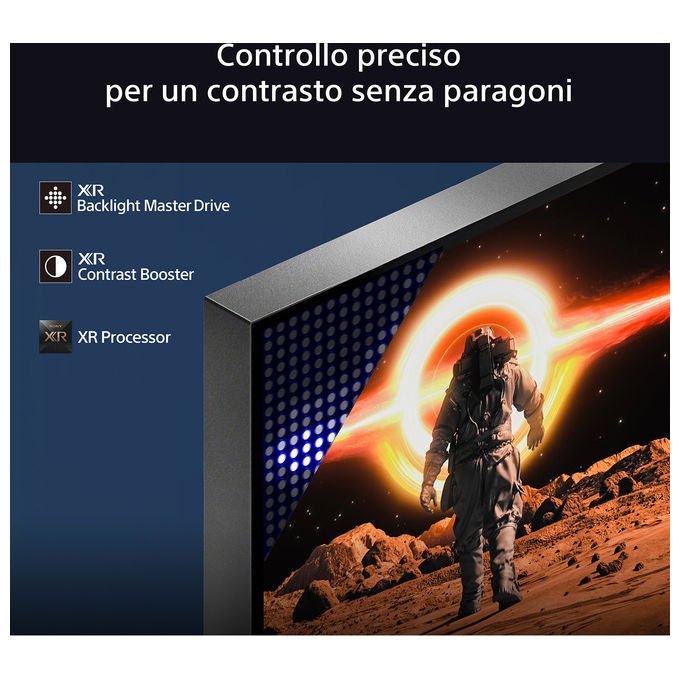 Sony Bravia 9 TV QLED Mini LED 85 Pollici 4K HDR Google Smart TV