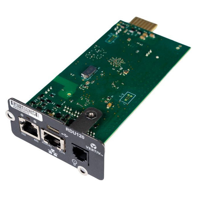 Vertiv, Scheda di Comunicazione IntelliSlot RDU120, Ethernet 1000 Mbit-s