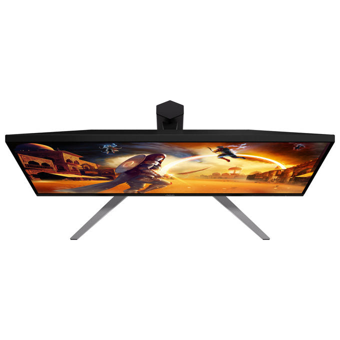 AOC, Monitor PC, 4K Ultra HD, 31.5'', 1 ms, Nero e Rosso