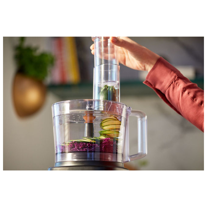 Philips HR7320-00 Daily Collection Robot da cucina compatto 700W 19 funzioni ciotola 2.1L colore Bianco