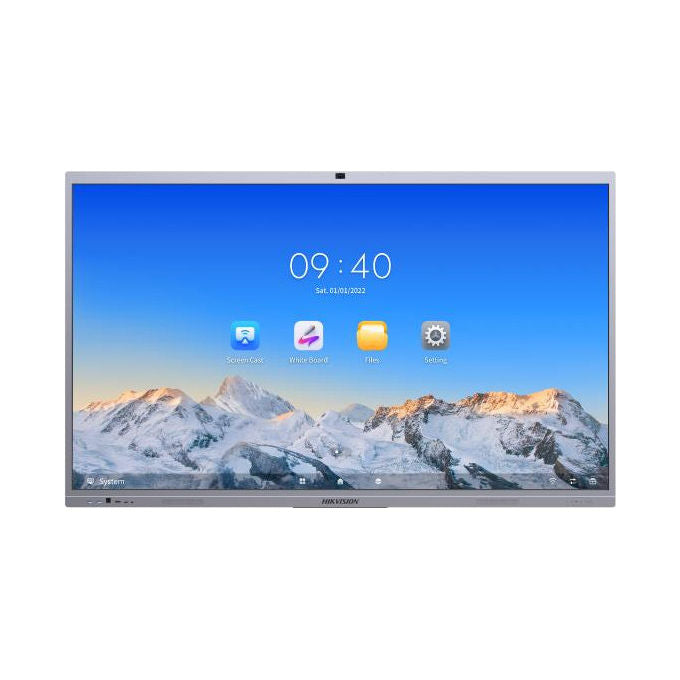 Hikvision, Monitor Interattivo 65'' 4K, Touchscreen, Android 13, DS-D5C65RB-B