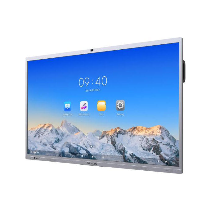 Hikvision, Monitor Interattivo 65'' 4K, Touchscreen, Android 13, DS-D5C65RB-B