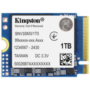 Kingston Technology, SSD NVMe 1TB, NV3 M.2 2230, PCIe 4.0, Per Notebook e Console