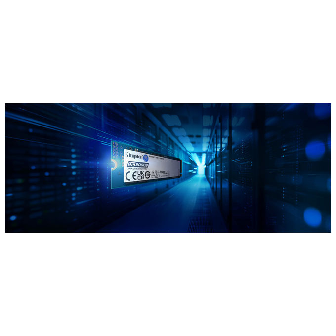 Kingston Technology, SSD Enterprise, 480GB, PCIe 4.0 NVMe M.2 2280, Per Server