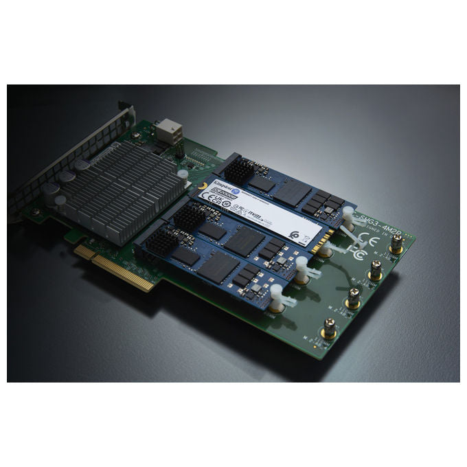 Kingston Technology, SSD Enterprise, 480GB, PCIe 4.0 NVMe M.2 2280, Per Server