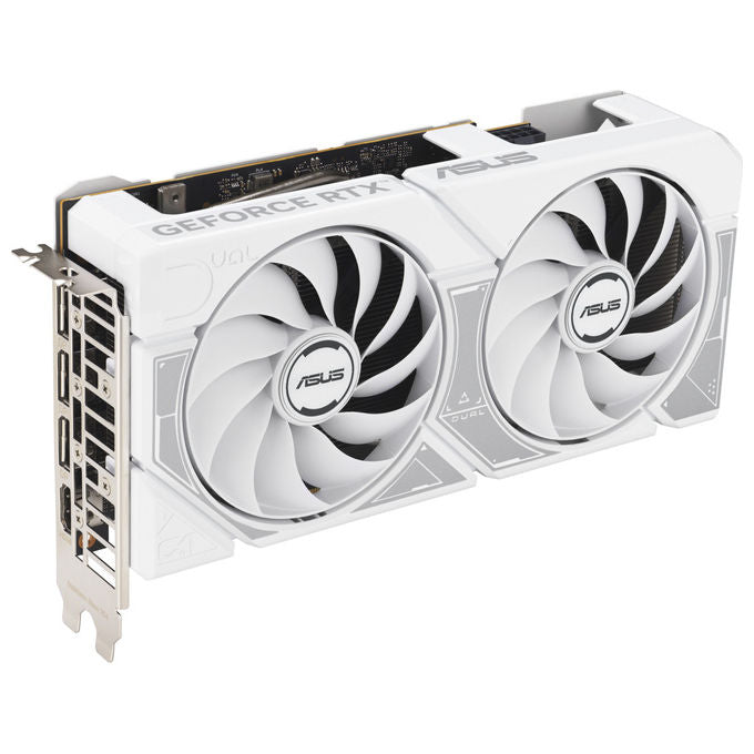ASUS, GeForce RTX 5060, 8GB GDDR7, Dual White OC Edition
