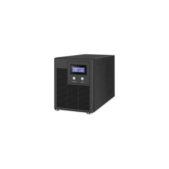 Atlantis A03-HP4003PXLN HostPower Gruppo di Continuita' UPS 3000VA 2100W Line Interactive Onda Sinusoidale Pura 4 Batterie 12V 7Ah Display LCD USB RS232 Slot SNMP colore Nero