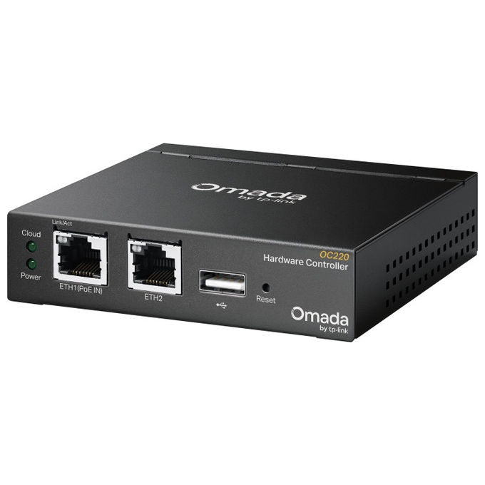 Tp-Link, Controller Gateway Omada OC220, 10 100 1000 Mbit-s, Nero