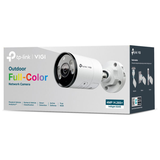Tp-Link Insight S345 Telecamera di Sicurezza IP Esterna Bullet 2688x1520 Pixel Bianco