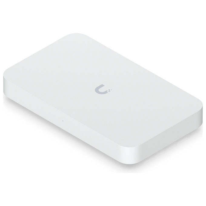 Ubiquiti UXG-FIBER Gateway Controller 10000 Mbit-s ARM Cortex 2200 MHz 2 GB RAM 5 porte RJ-45 2 SFP+ PoE+ colore Bianco