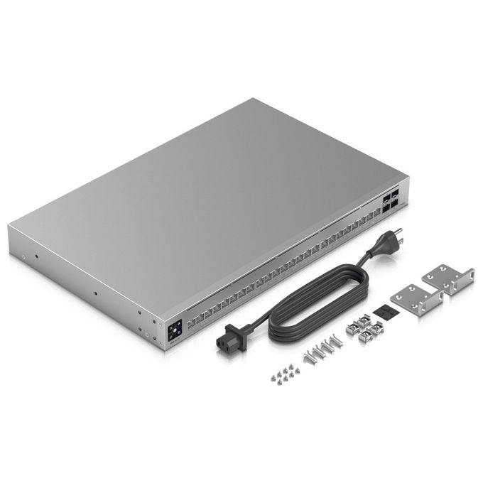 Ubiquiti UniFi Pro HD 24, Switch Gestito L2-L3, 2.5G Ethernet, 1U, Grigio