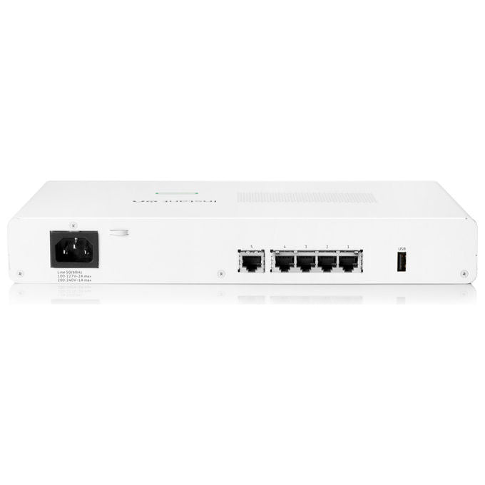Hpe, Networking Instant On Secure Gateway, 5-Porte, 2.5G Poe+ 64W, SmartRate, Rack-Desktop-Muro