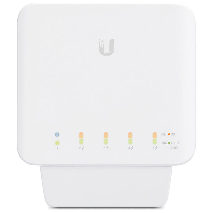 Ubiquiti, UniFi Switch Flex, Gestito L2, 5 Porte Gigabit Ethernet, 3 Pack, Bianco